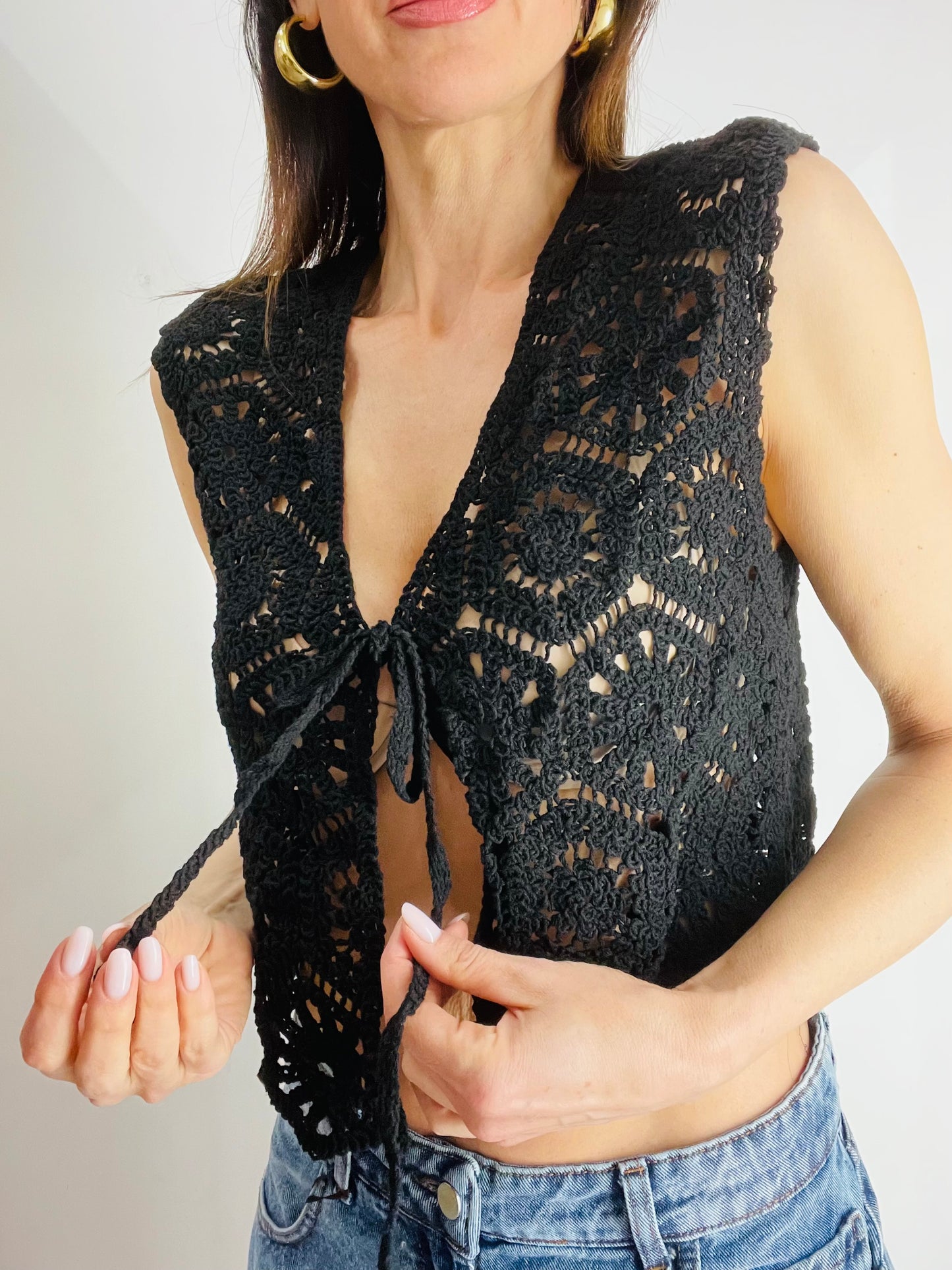 GILET CROCHET