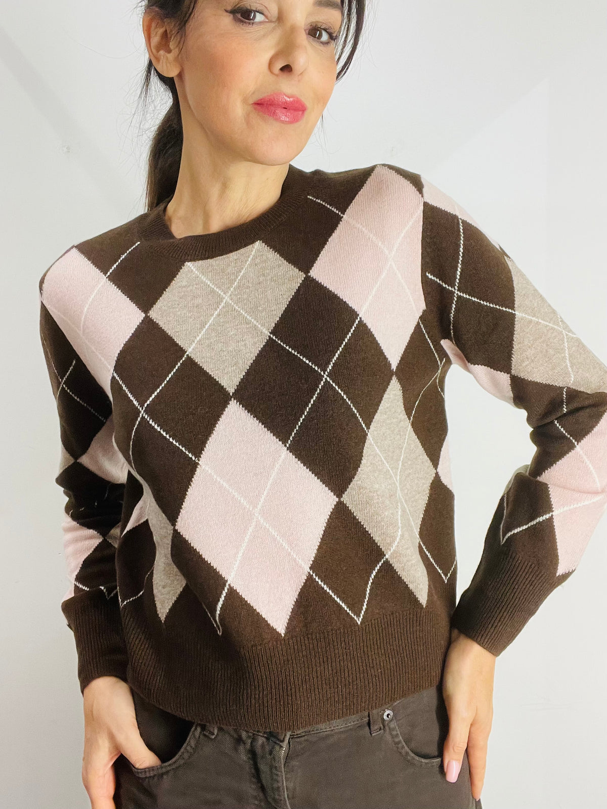 MAGLIA A ROMBI