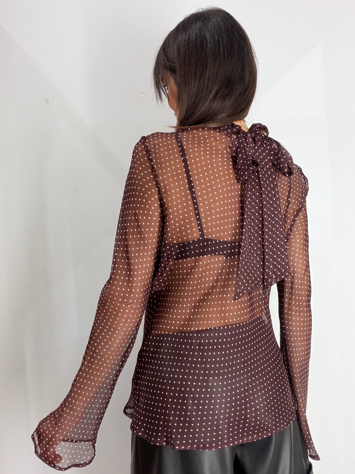 BLUSA A POIS