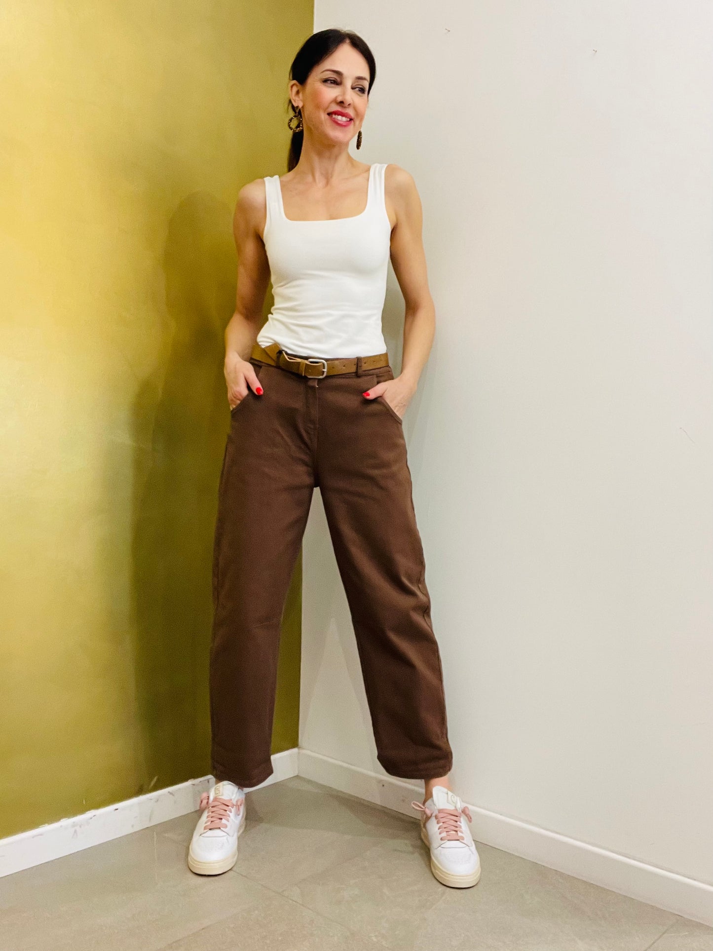 PANTALONE OVETTO TENSIONE IN