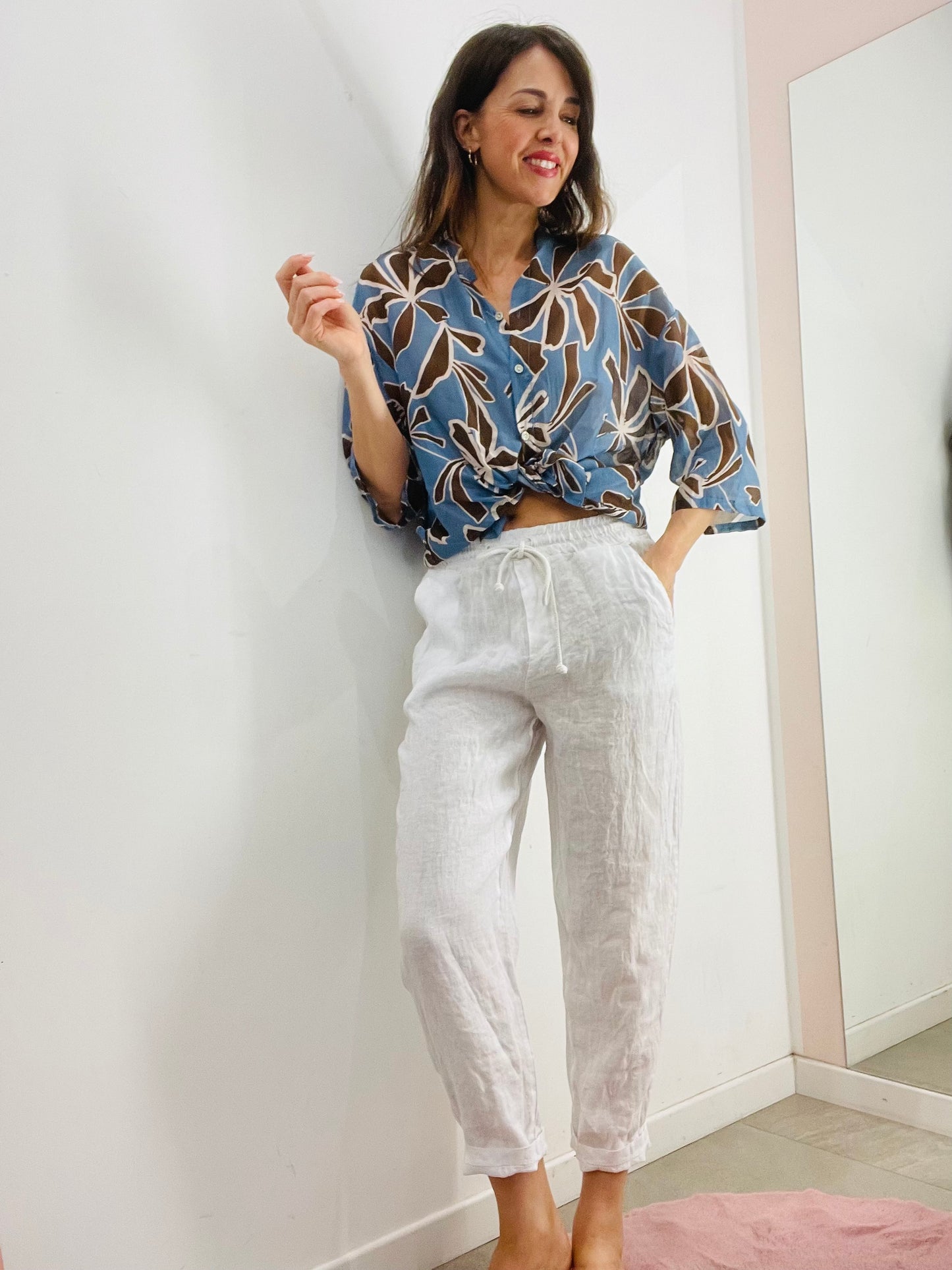 PANTALONE CHINO LINO