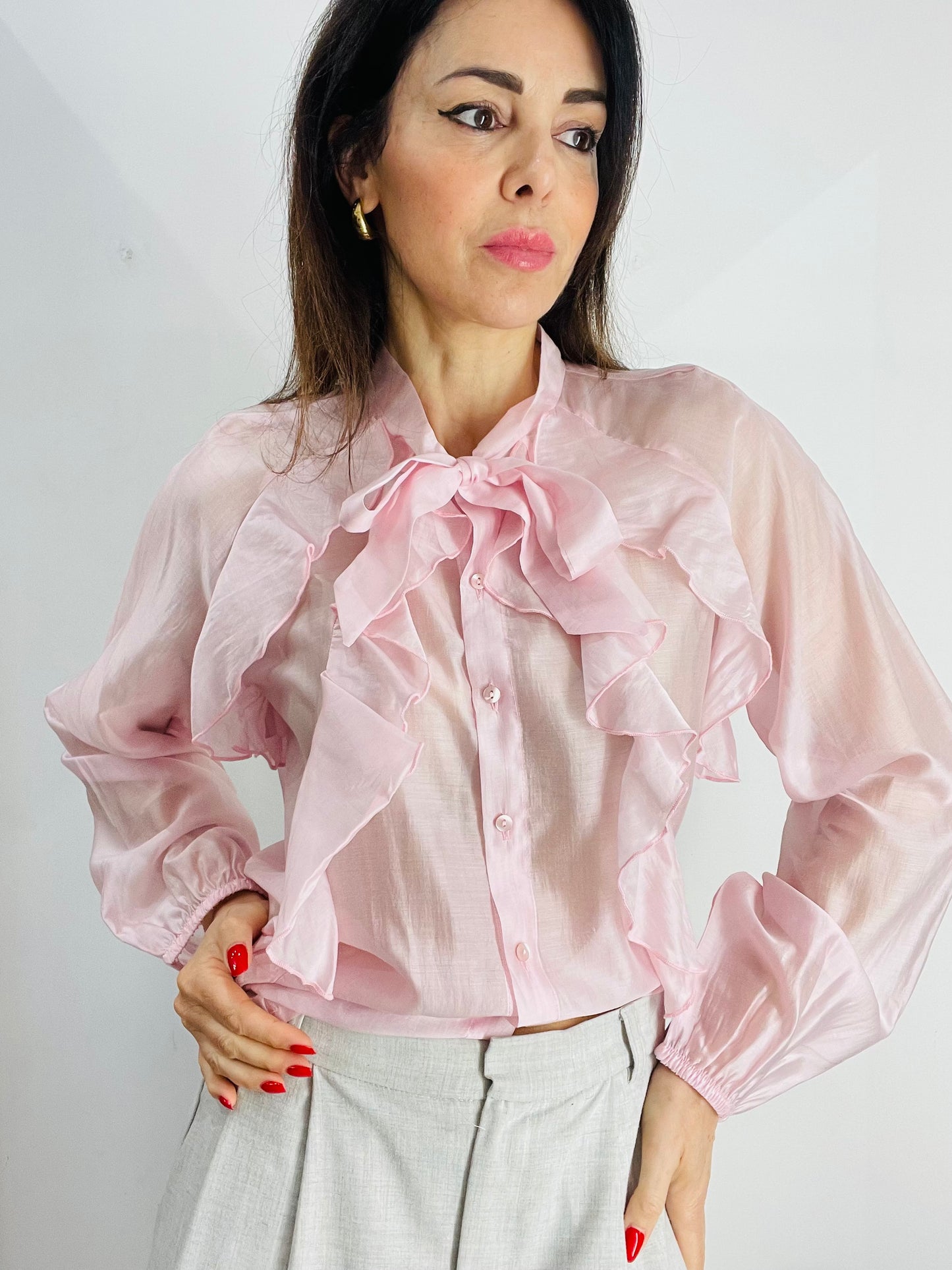 CAMICIA ROUCHES  DIXIE