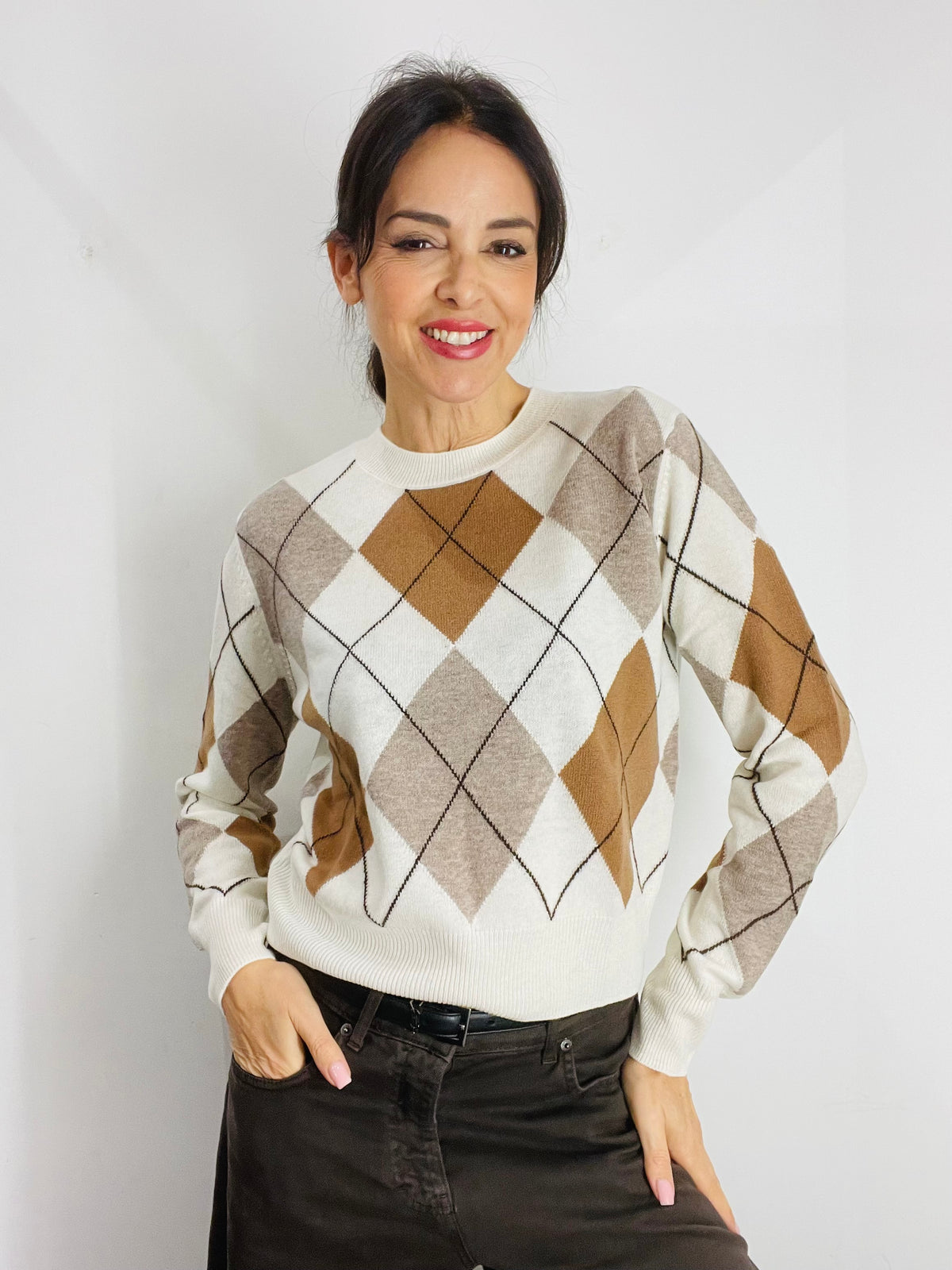 MAGLIA A ROMBI