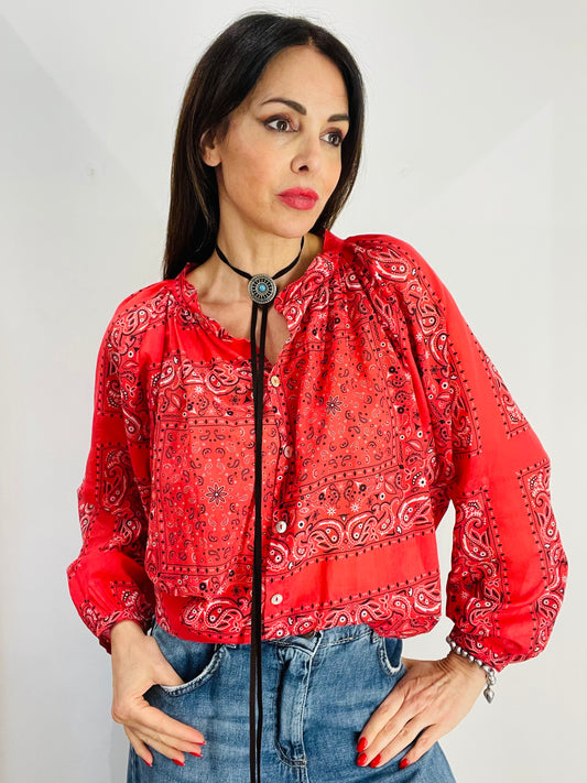 CAMICIA BANDANA