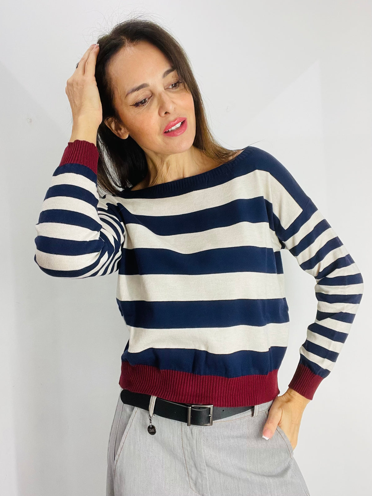 MAGLIA RIGATA