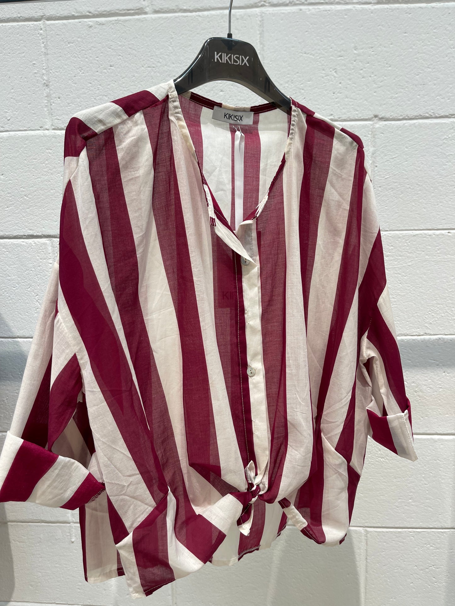 CAMICIA MUSSOLA RIGATA