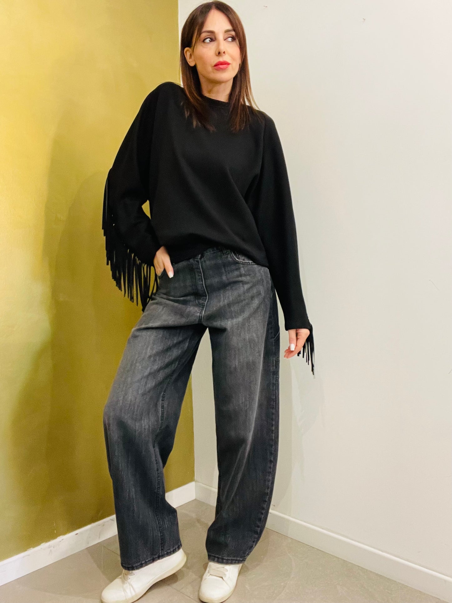 JEANS WORK BLACK