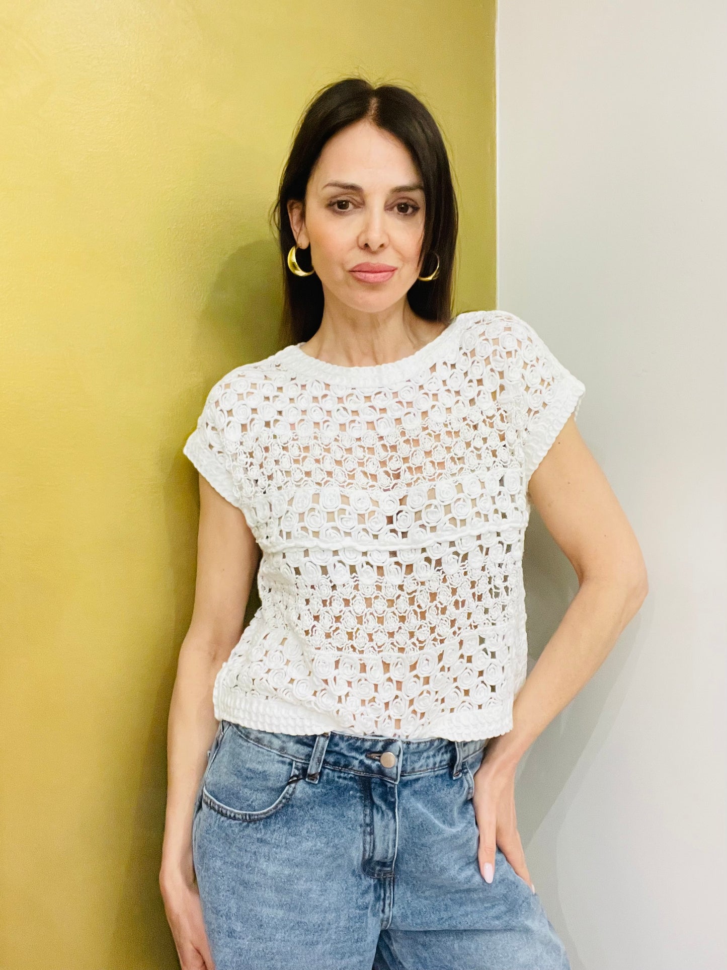 MAGLIA CROCHET