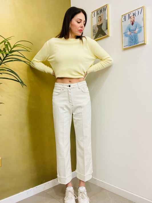 JEANS DRITTO IMPUNTURATO