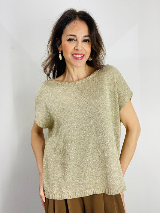 MAGLIA LUREX TENSIONE IN