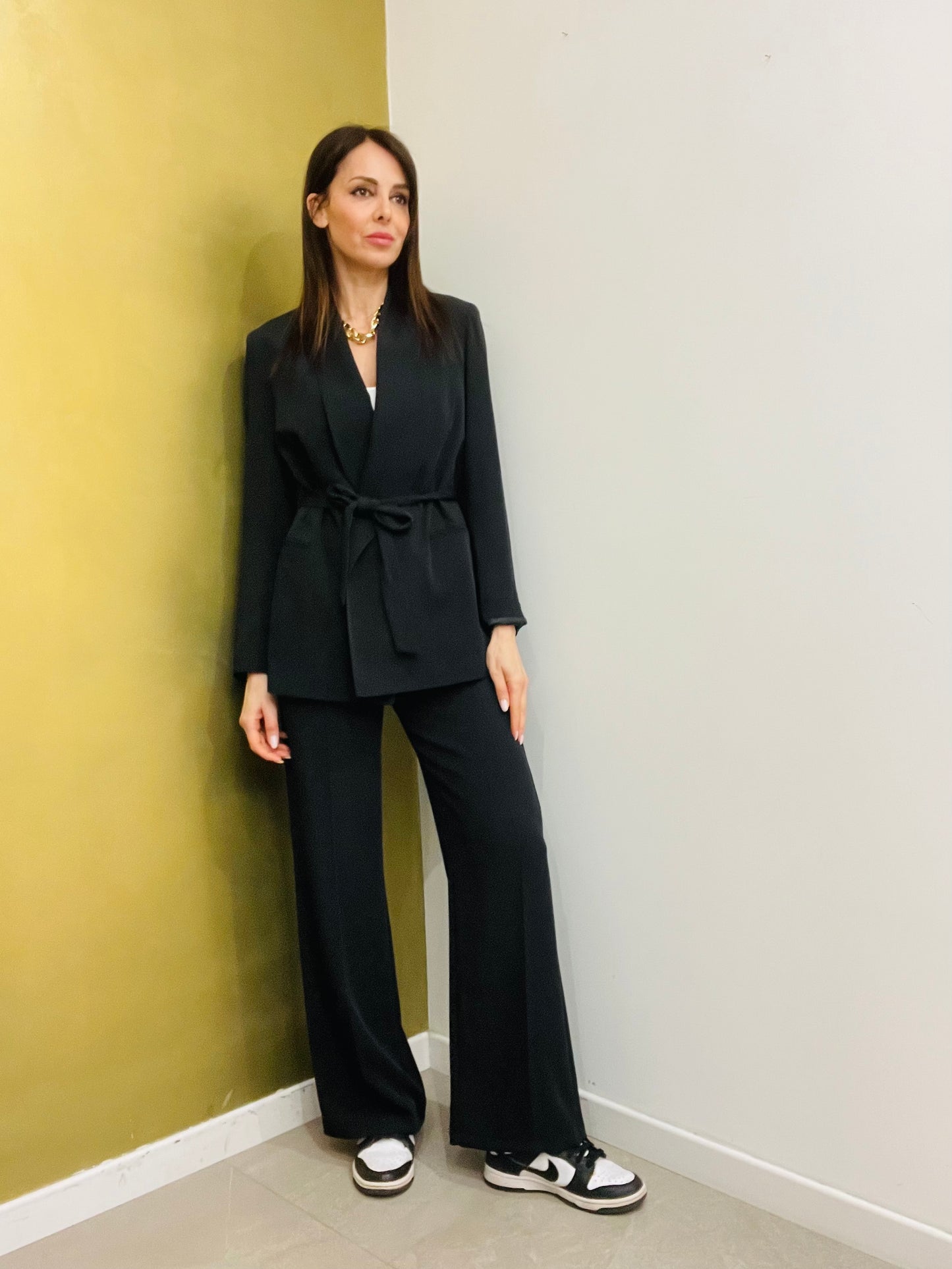 PANTALONE  FLUIDO CON COULISSE