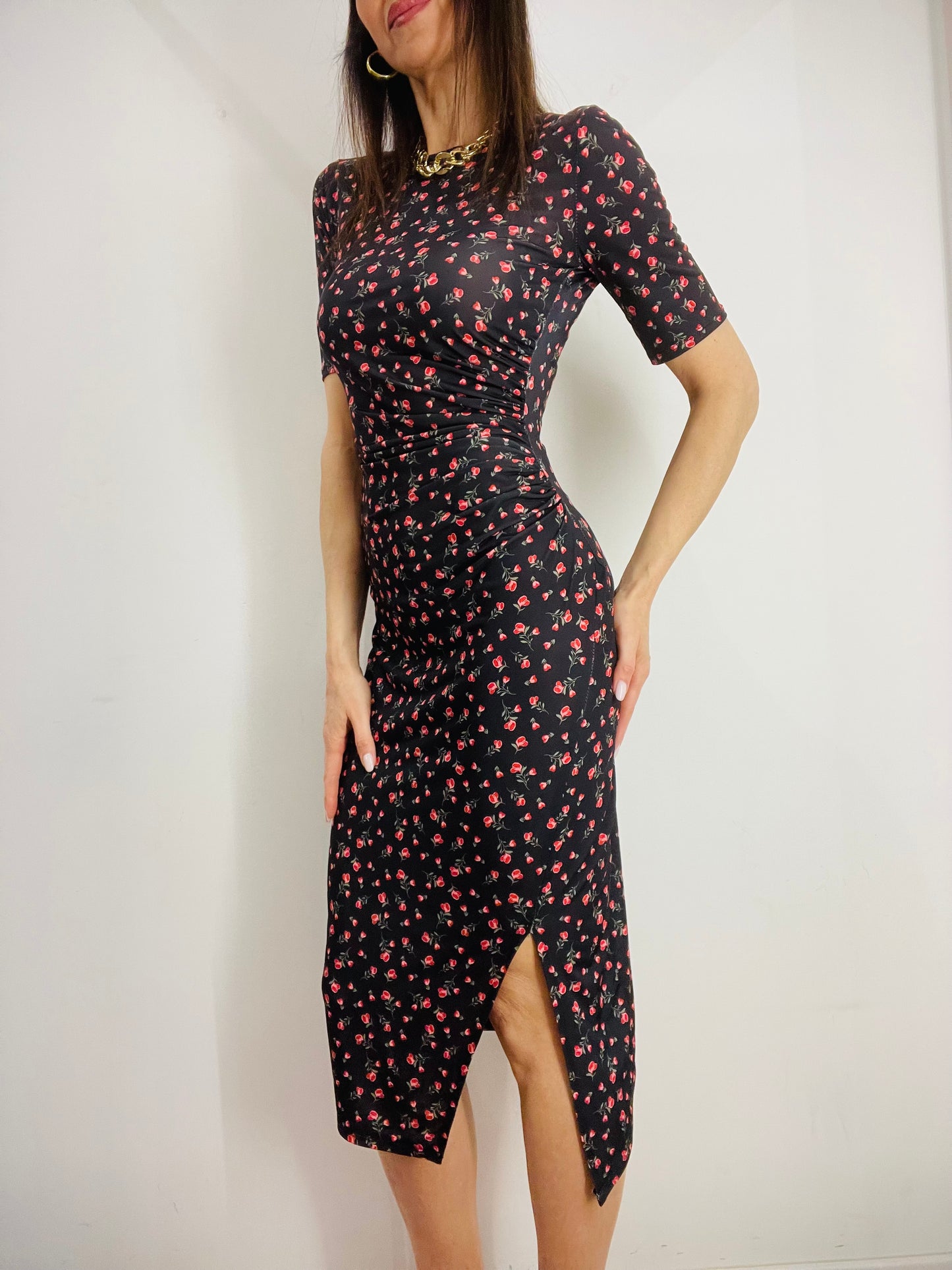 ABITO LUNGO FLOREALE