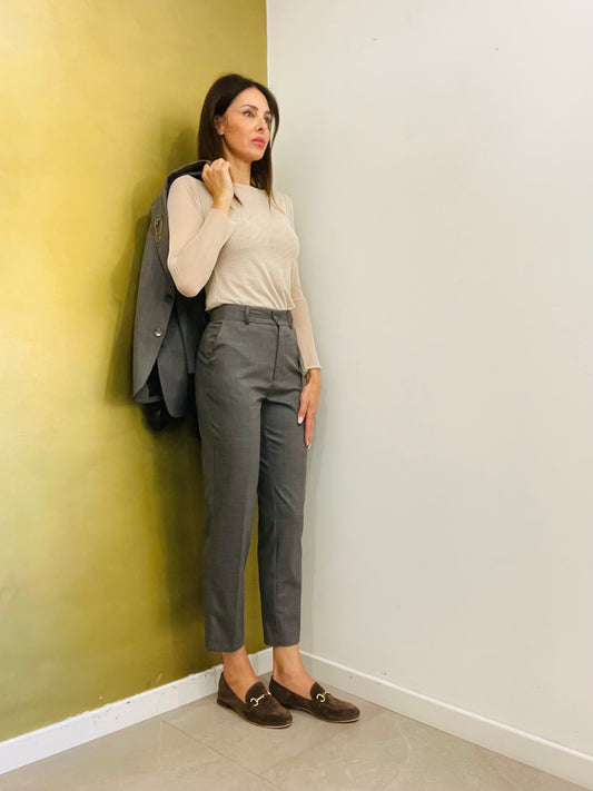 PANTALONE SIGARETTA PRINCIPE DI GALLES