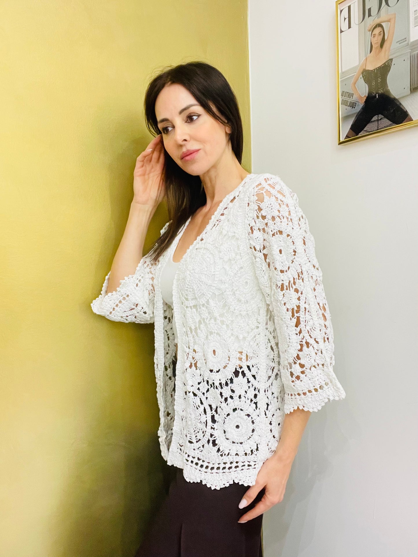 CARDIGAN CROCHET
