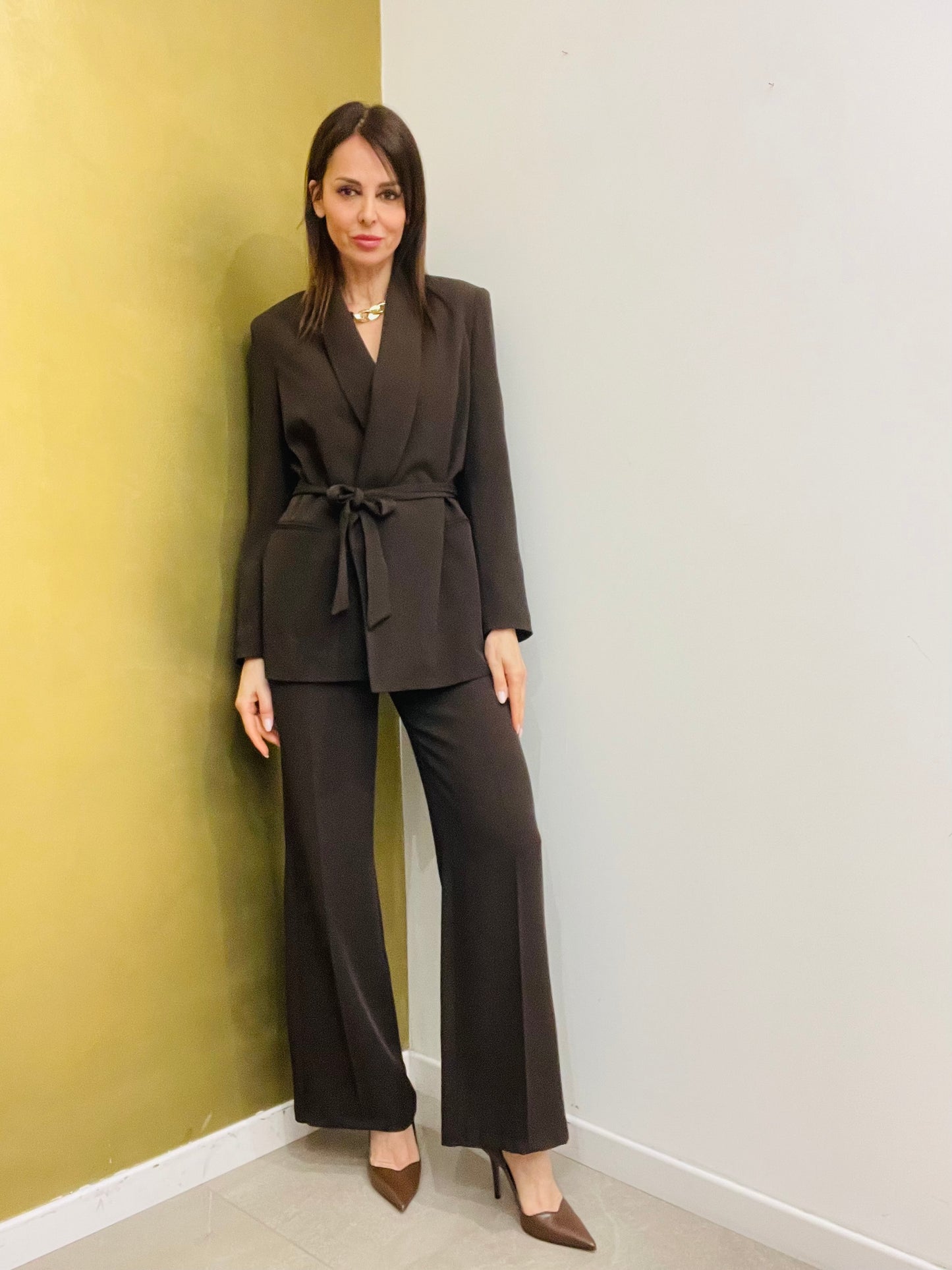 PANTALONE  FLUIDO CON COULISSE