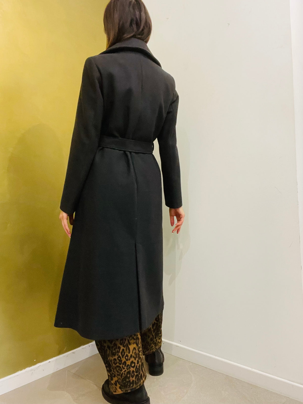 CAPPOTTO LUNGO CON CINTURA