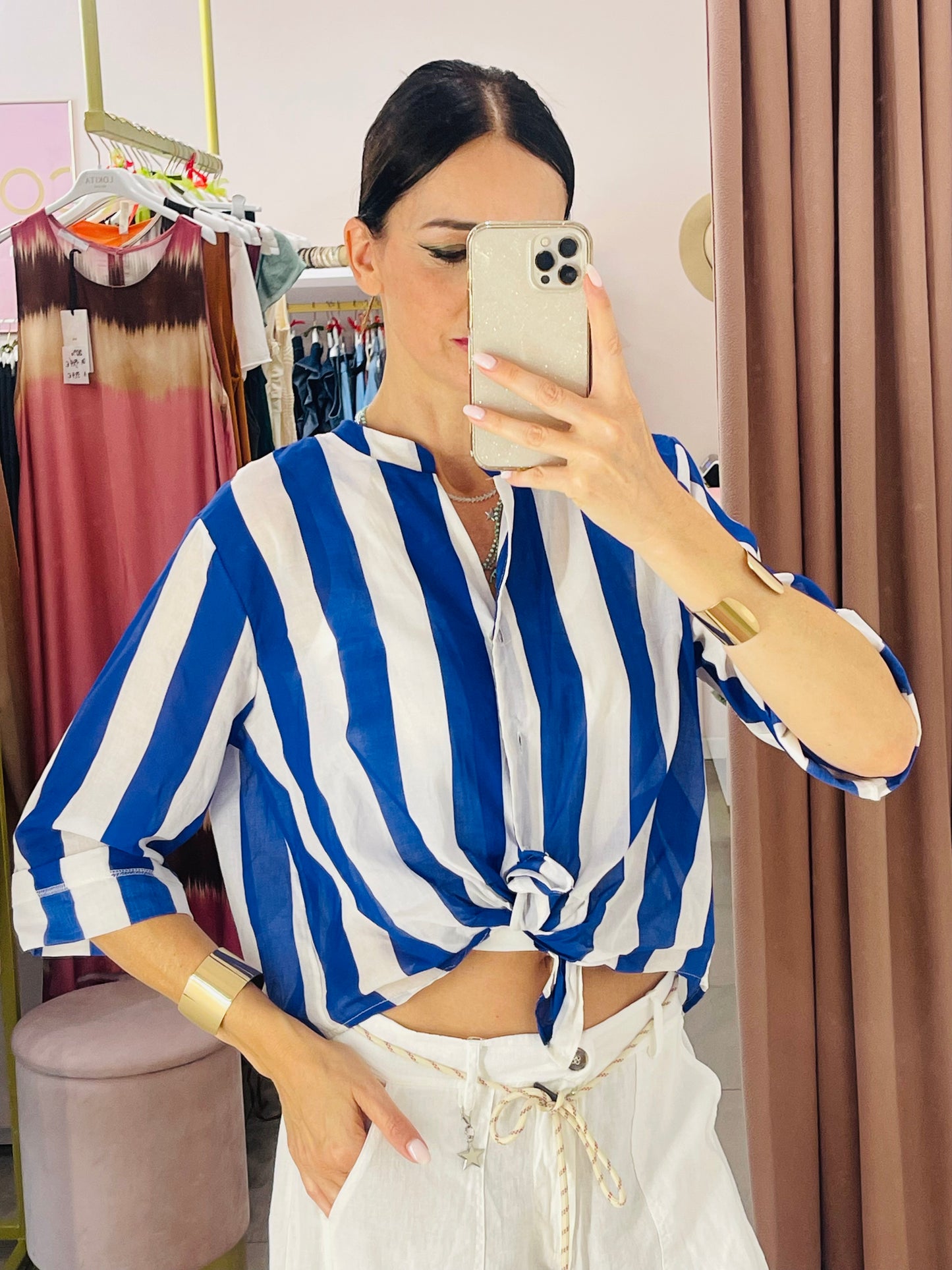 CAMICIA RIGHE MOTEL