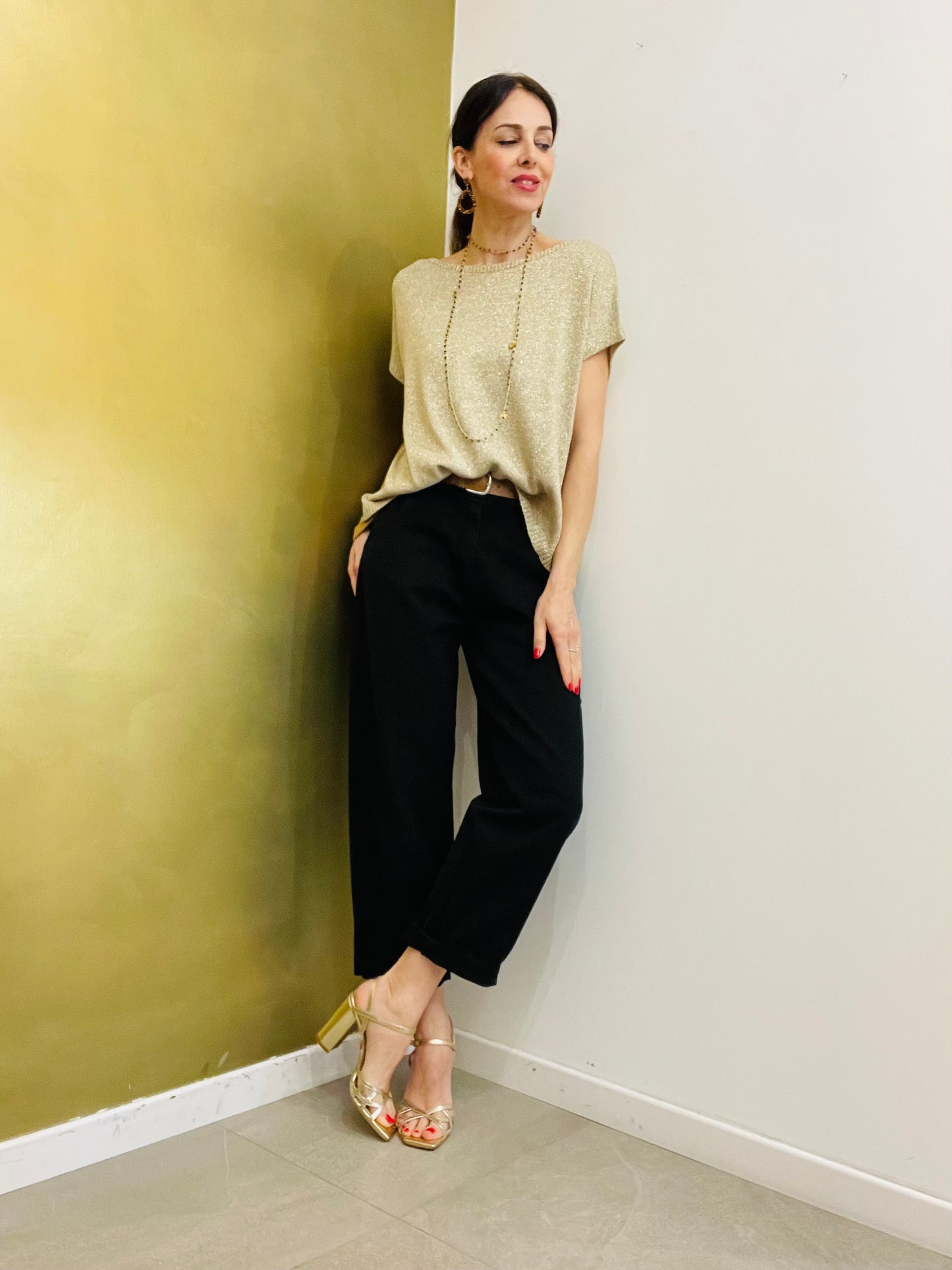 PANTALONE OVETTO TENSIONE IN