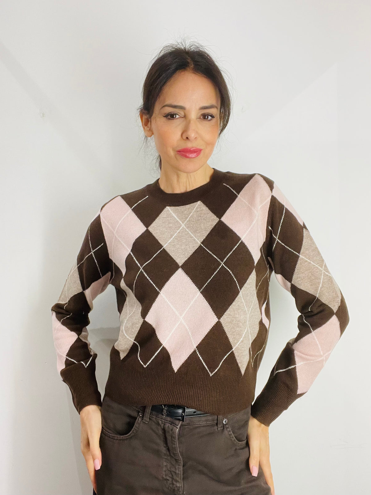 MAGLIA A ROMBI