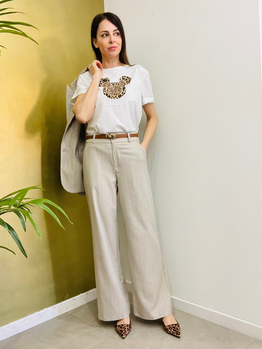 PANTALONE CLASSICO GESSATO