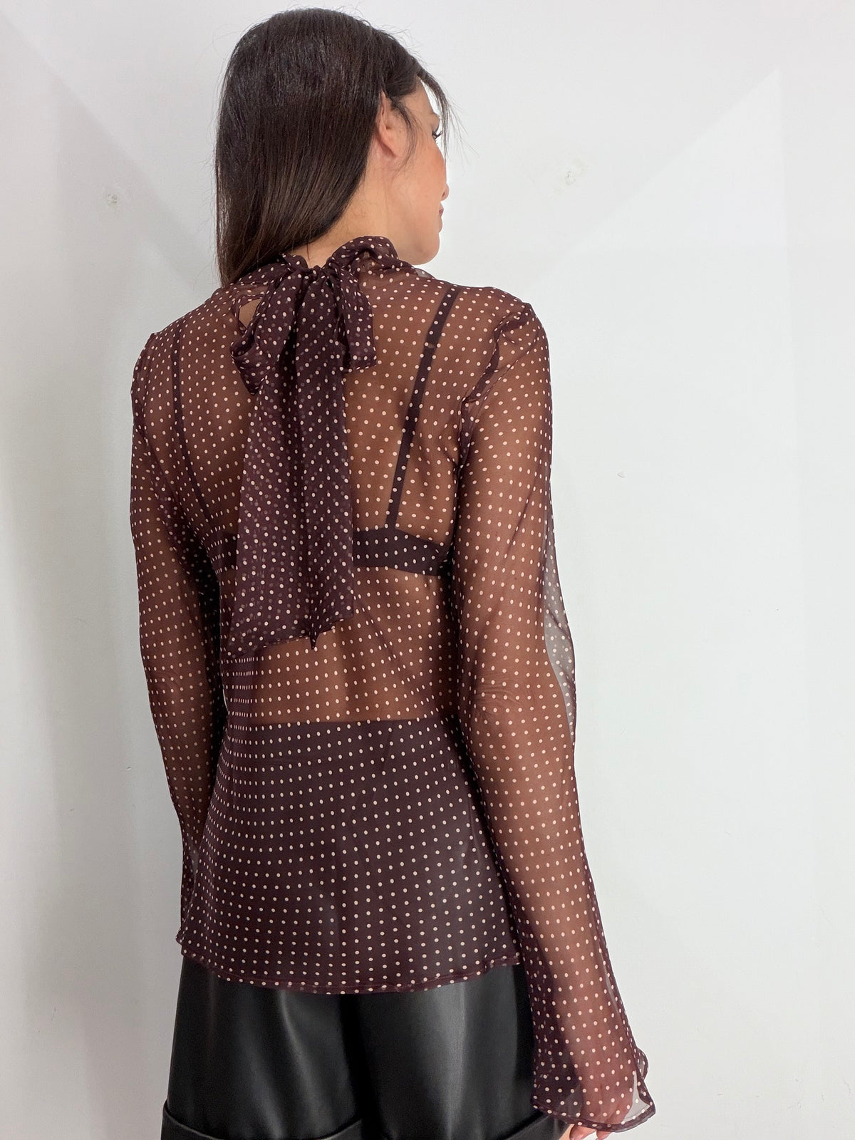 BLUSA A POIS