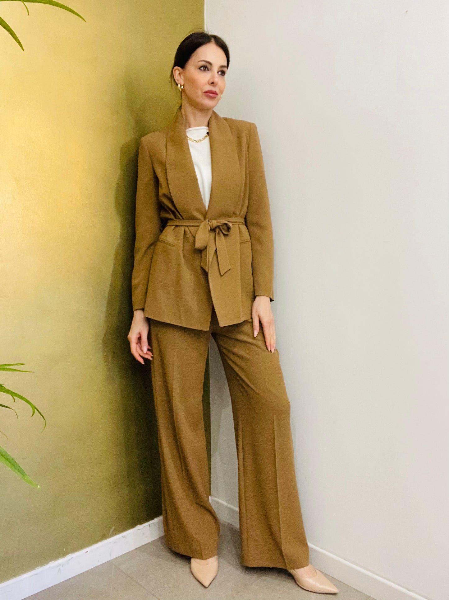 PANTALONE  FLUIDO CON COULISSE