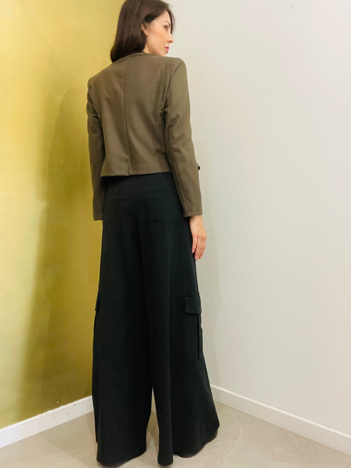 PANTALONE PALAZZO AMPIO CARGO