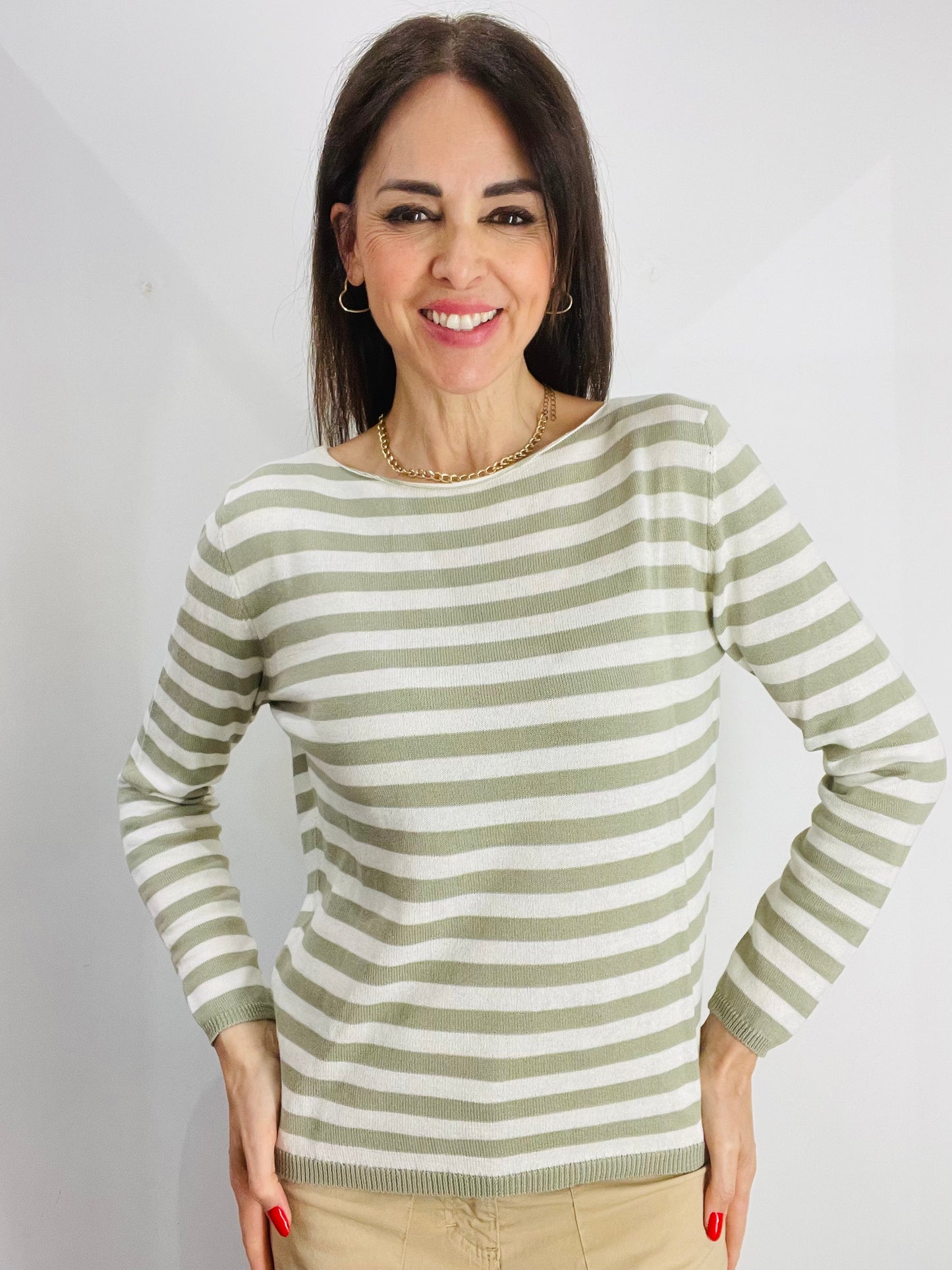 MAGLIA BARCHETTA RIGHE