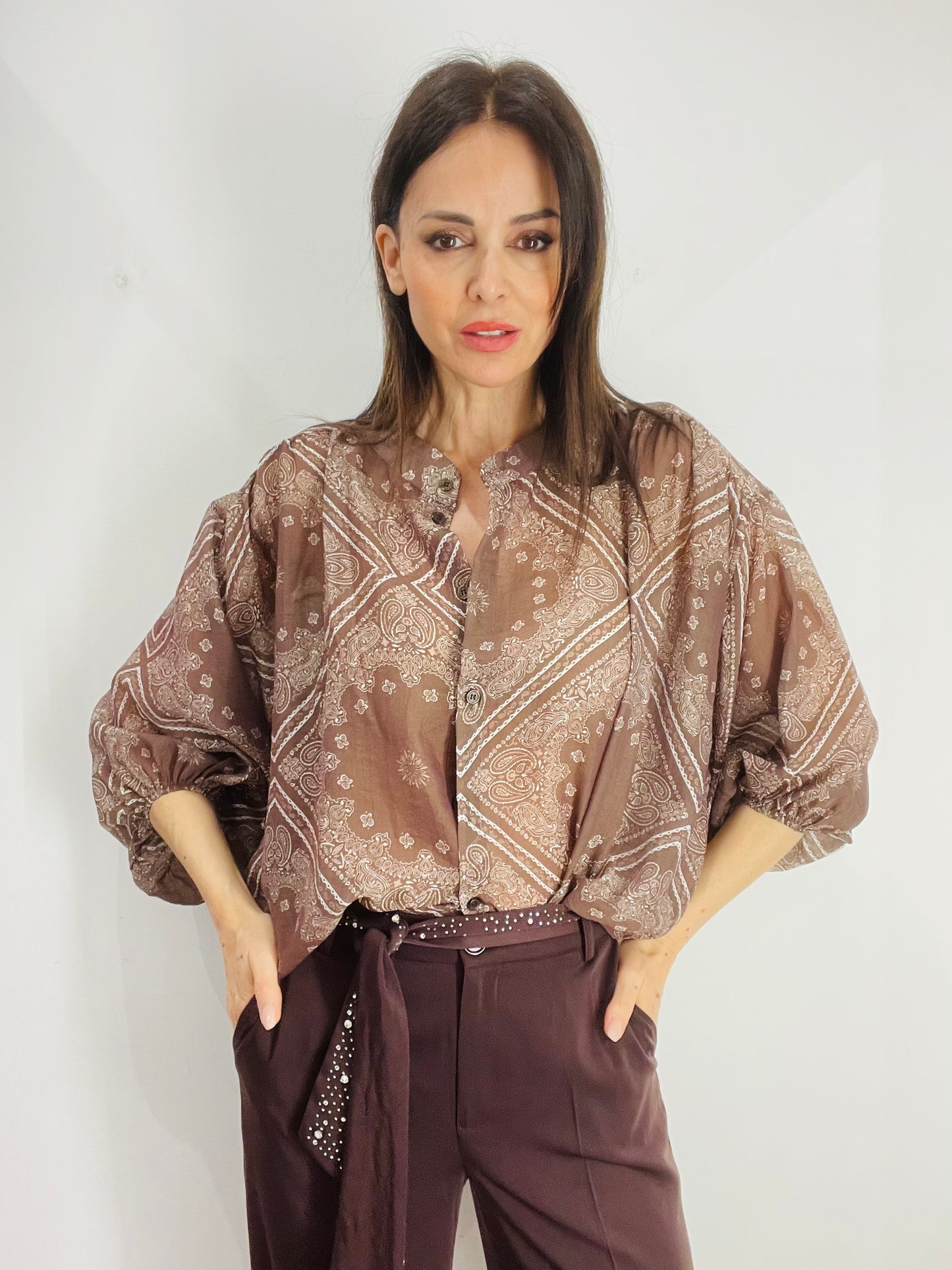 CAMICIA BANDANA
