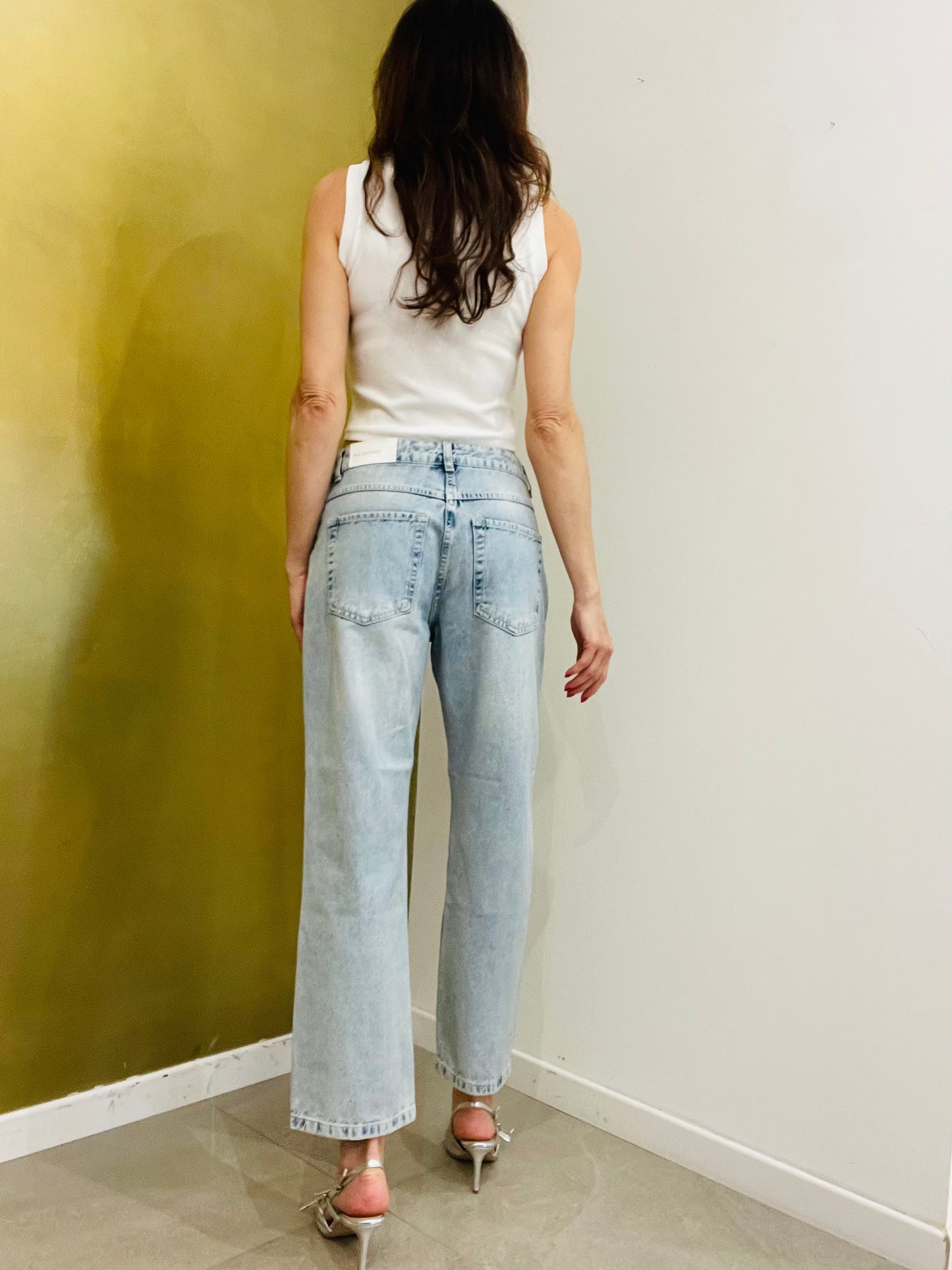 JEANS RELAX FIT TENSIONE IN