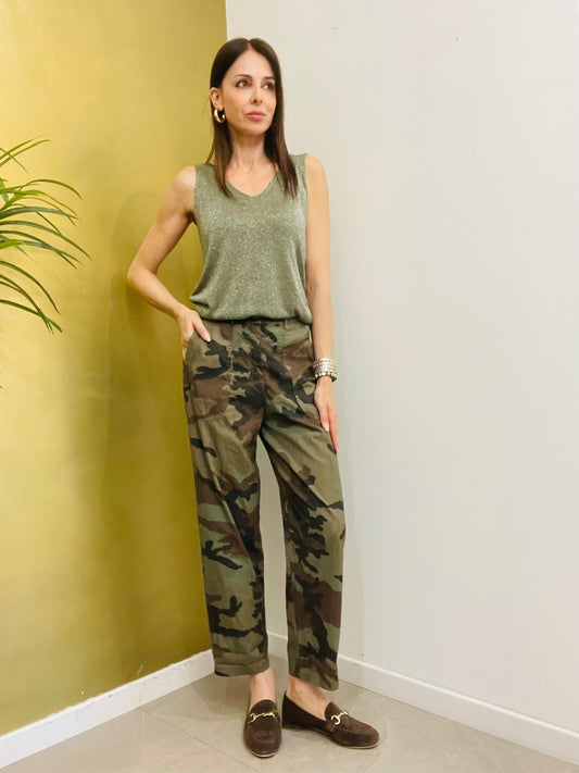 PANTALONE MILITARE