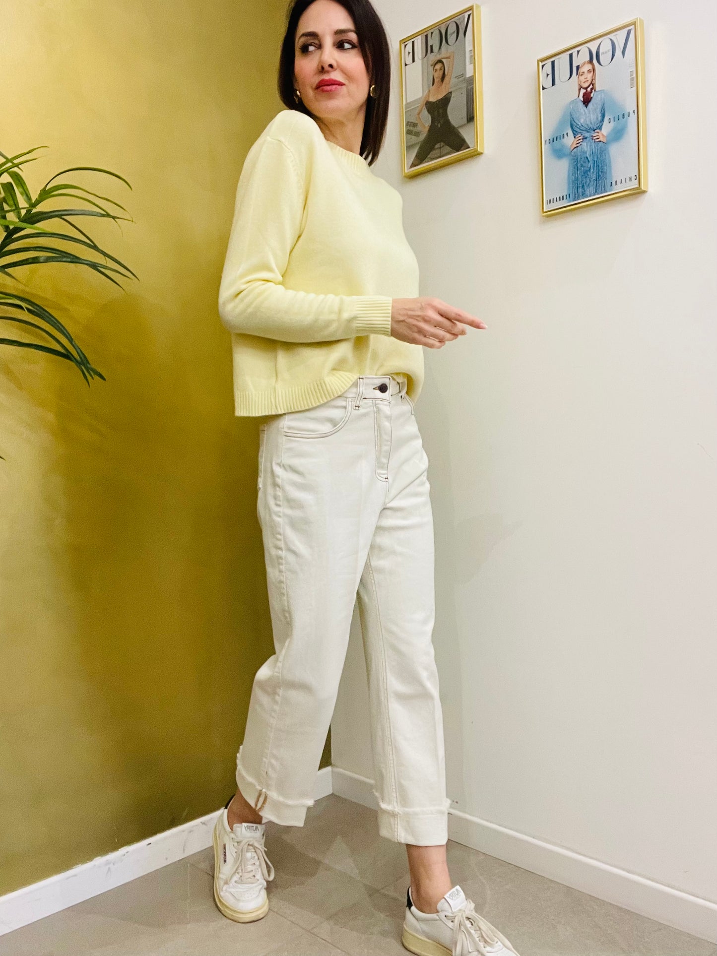 JEANS DRITTO IMPUNTURATO