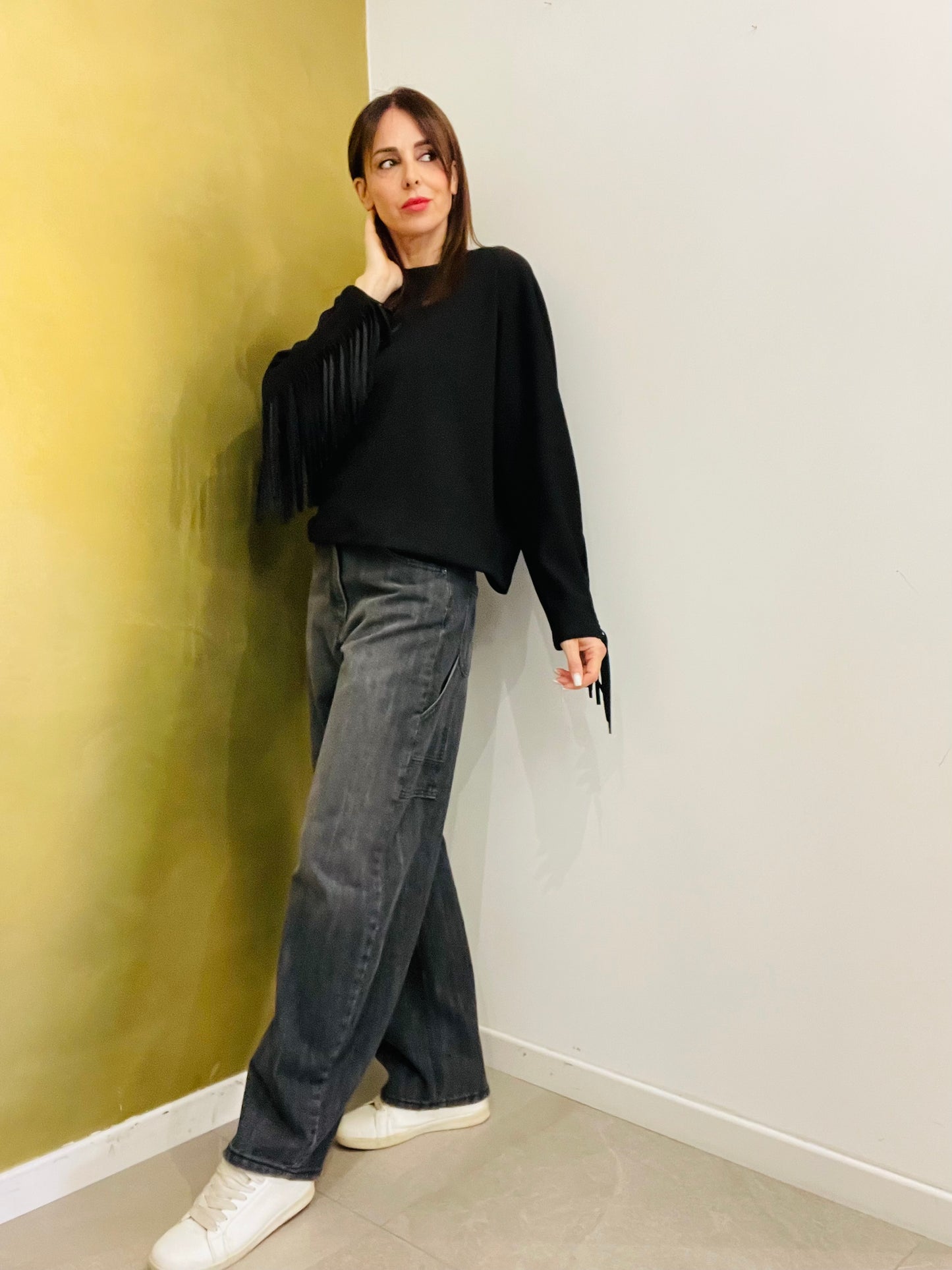 JEANS WORK BLACK