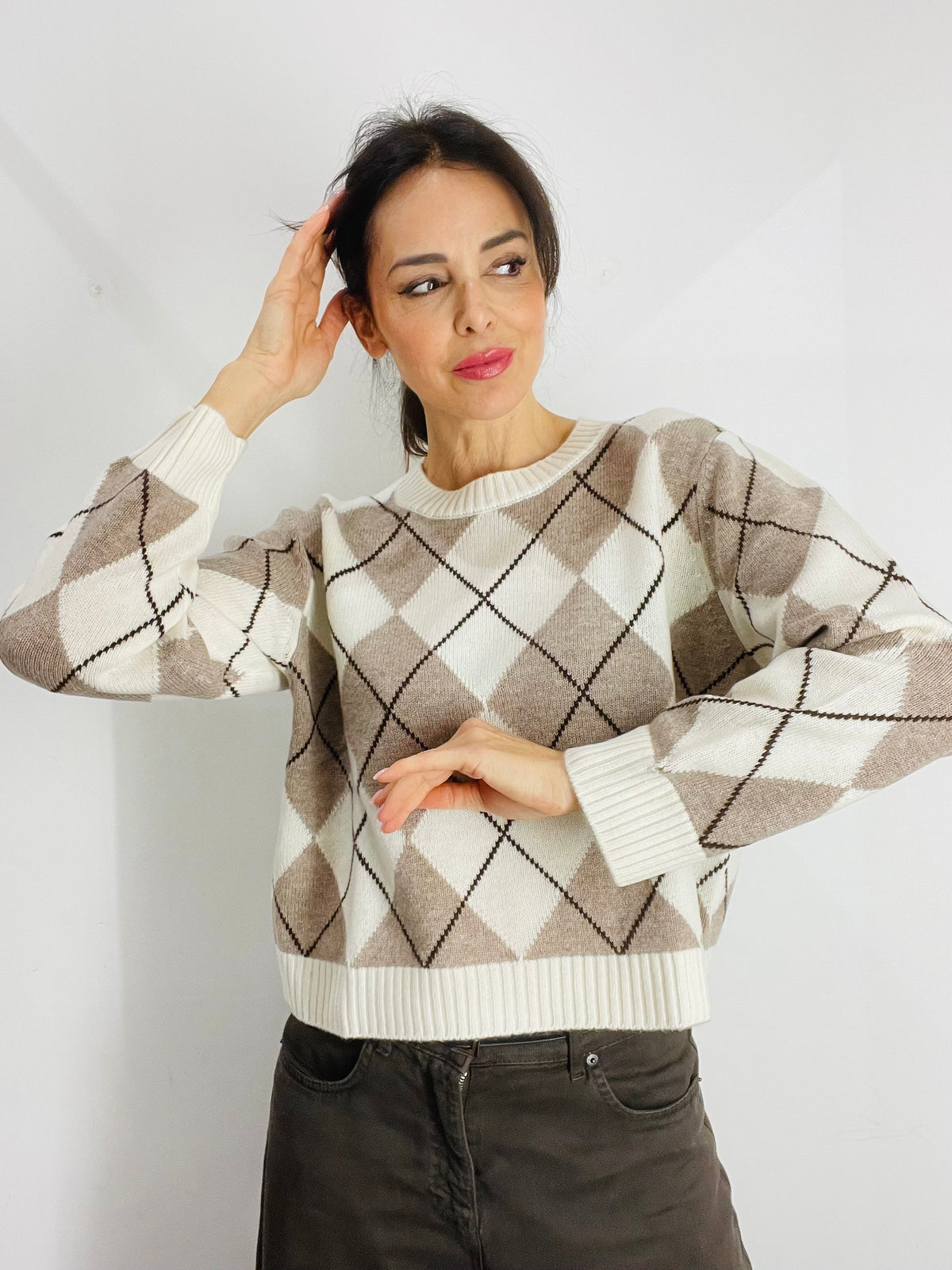 MAGLIA A ROMBI