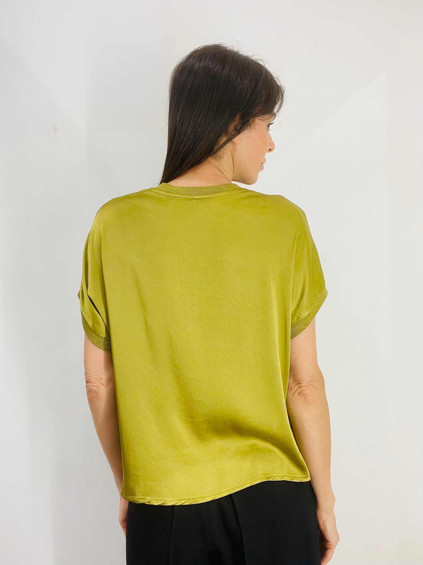 MAGLIA A V LUREX