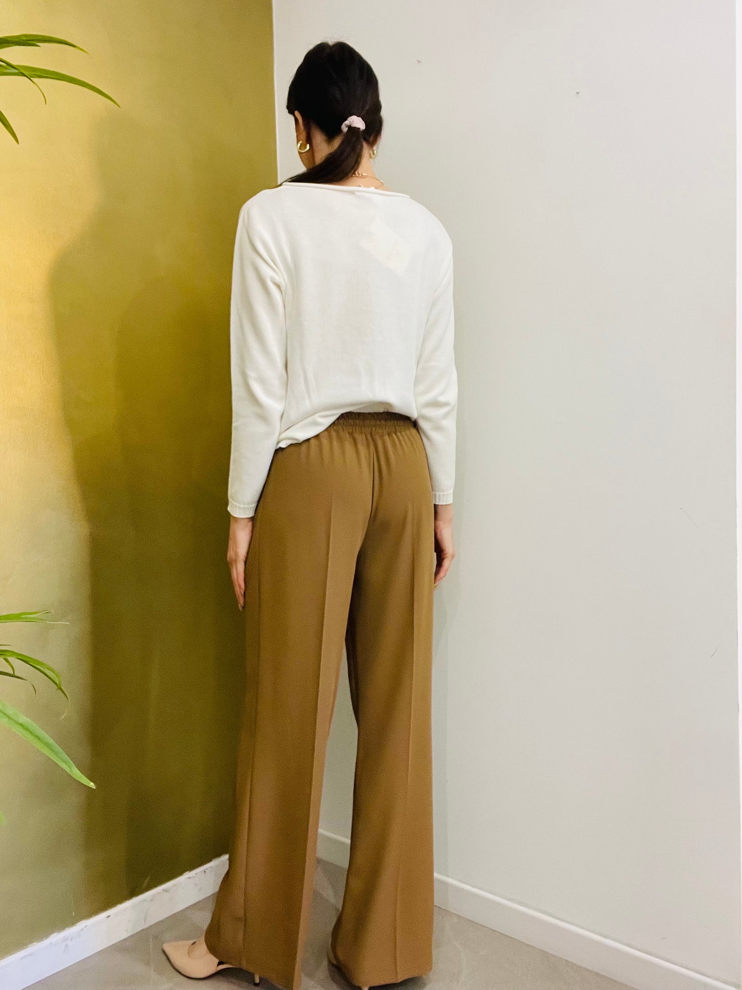 PANTALONE  FLUIDO CON COULISSE