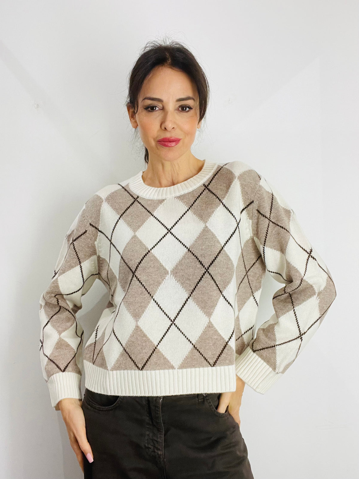 MAGLIA A ROMBI