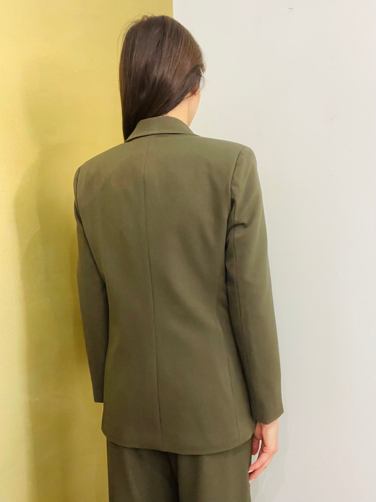 GIACCA BLAZER VERDE MILITARE