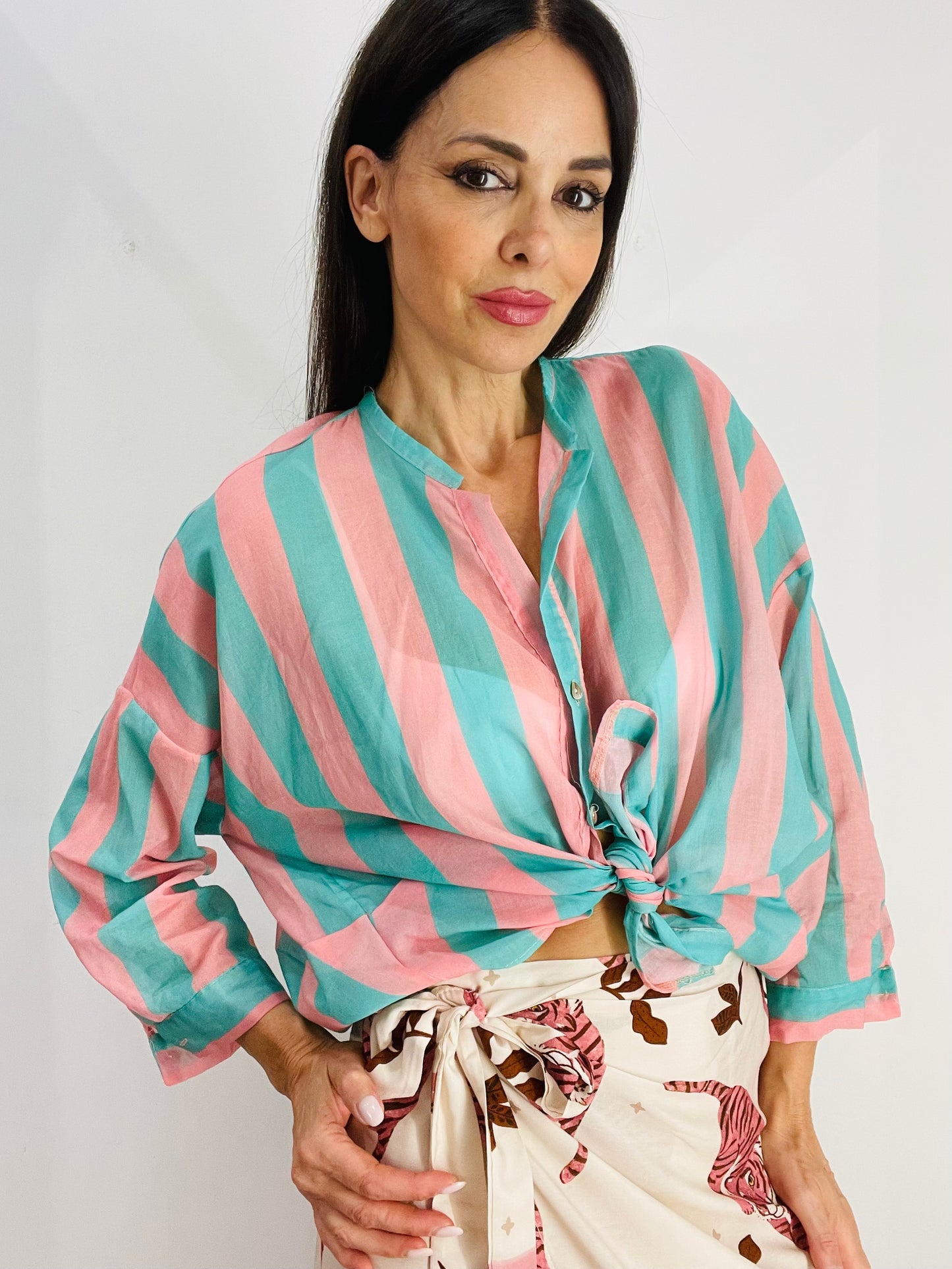 CAMICIA RIGHE MOTEL