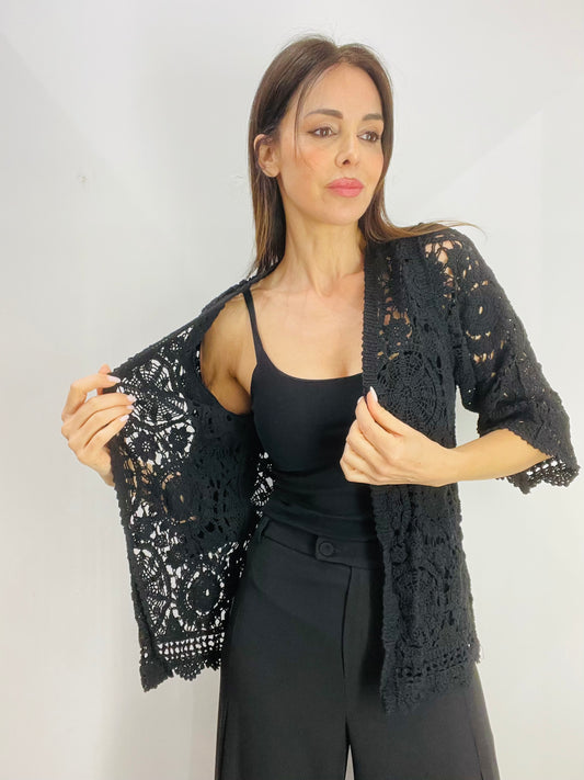 CARDIGAN CROCHET