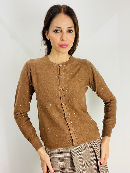 CARDIGAN MICROPAILLETTES