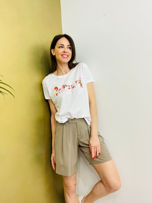 T-SHIRT STAMPA FLOWERS
