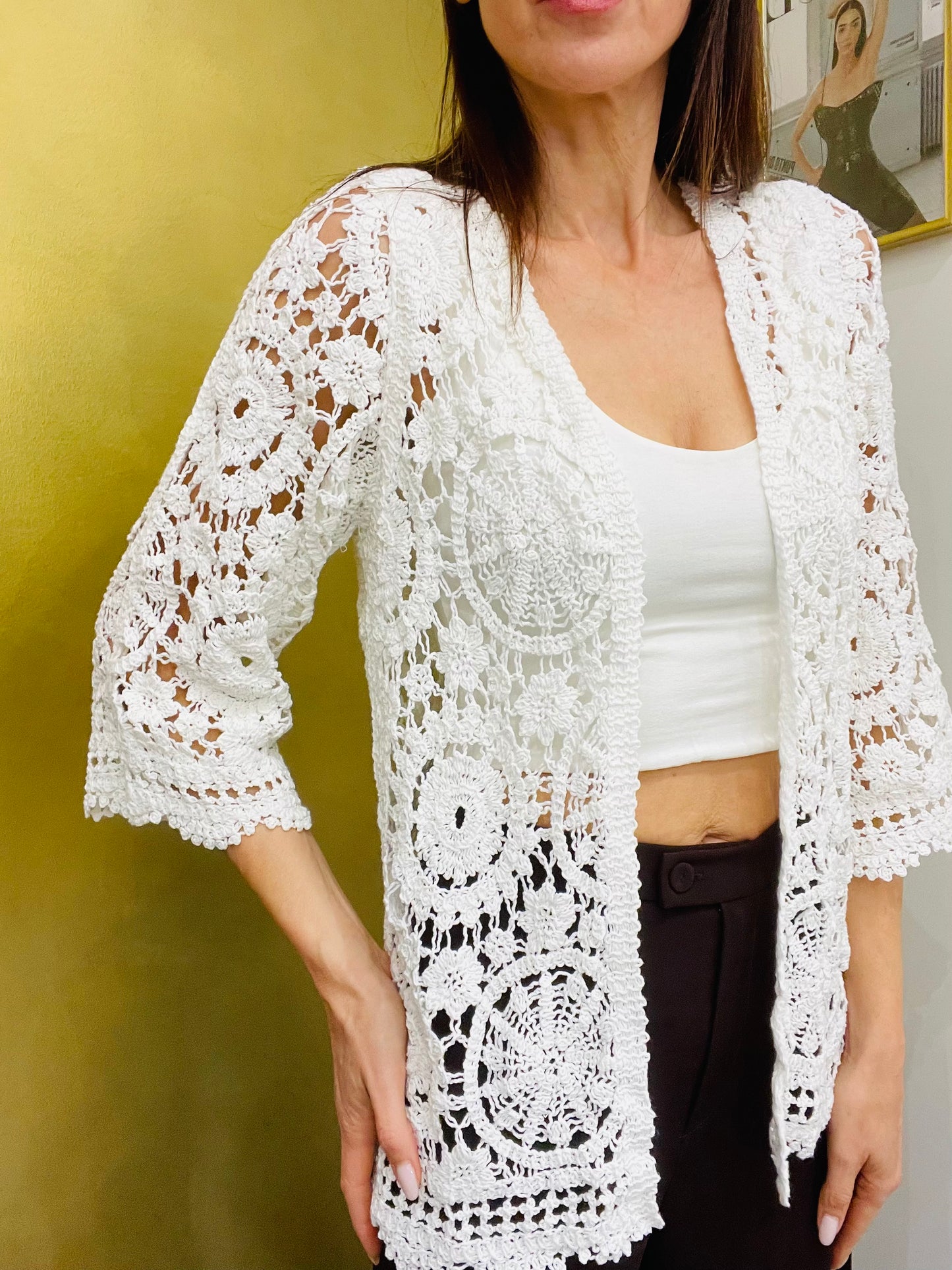 CARDIGAN CROCHET