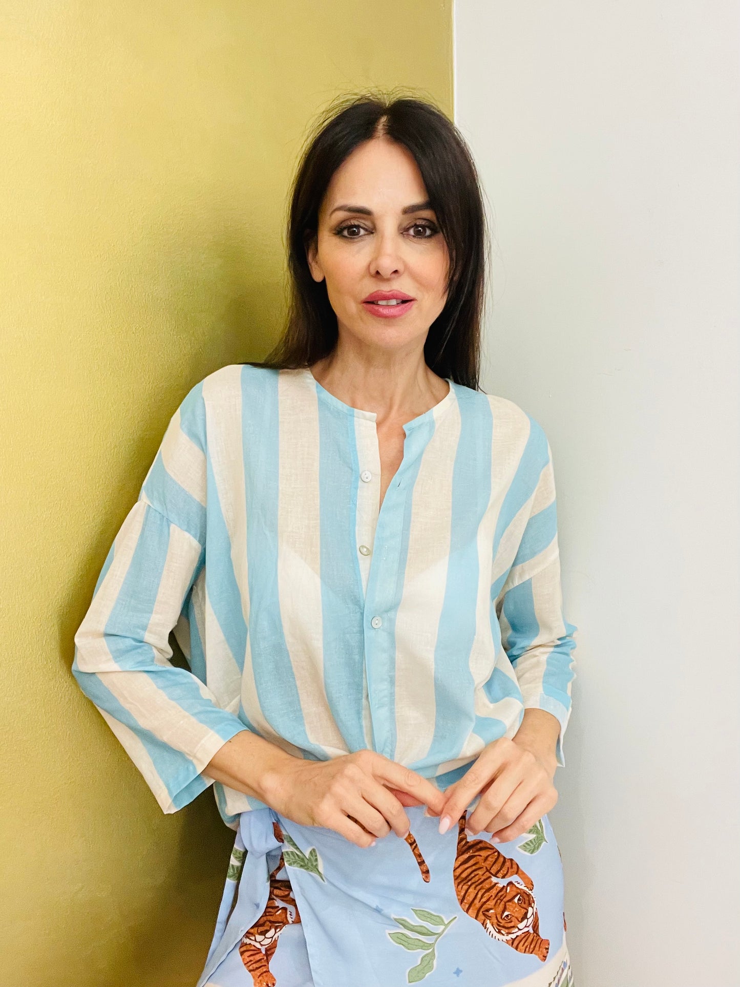 CAMICIA RIGHE KIKISIX