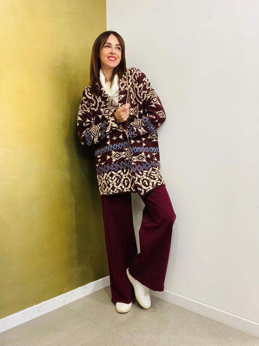 CARDIGAN LUNGO FANTASIA