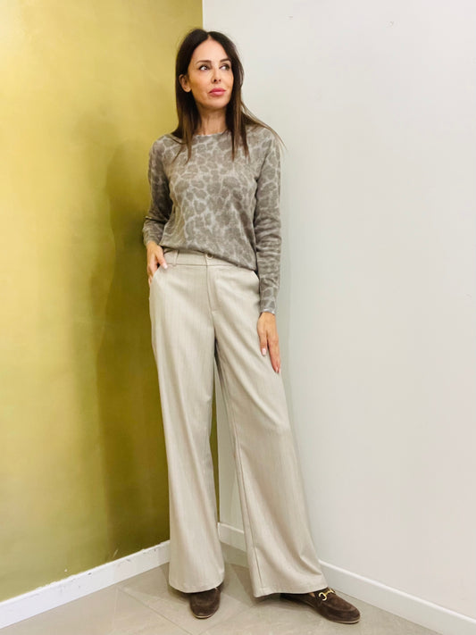 PANTALONE CLASSICO GESSATO