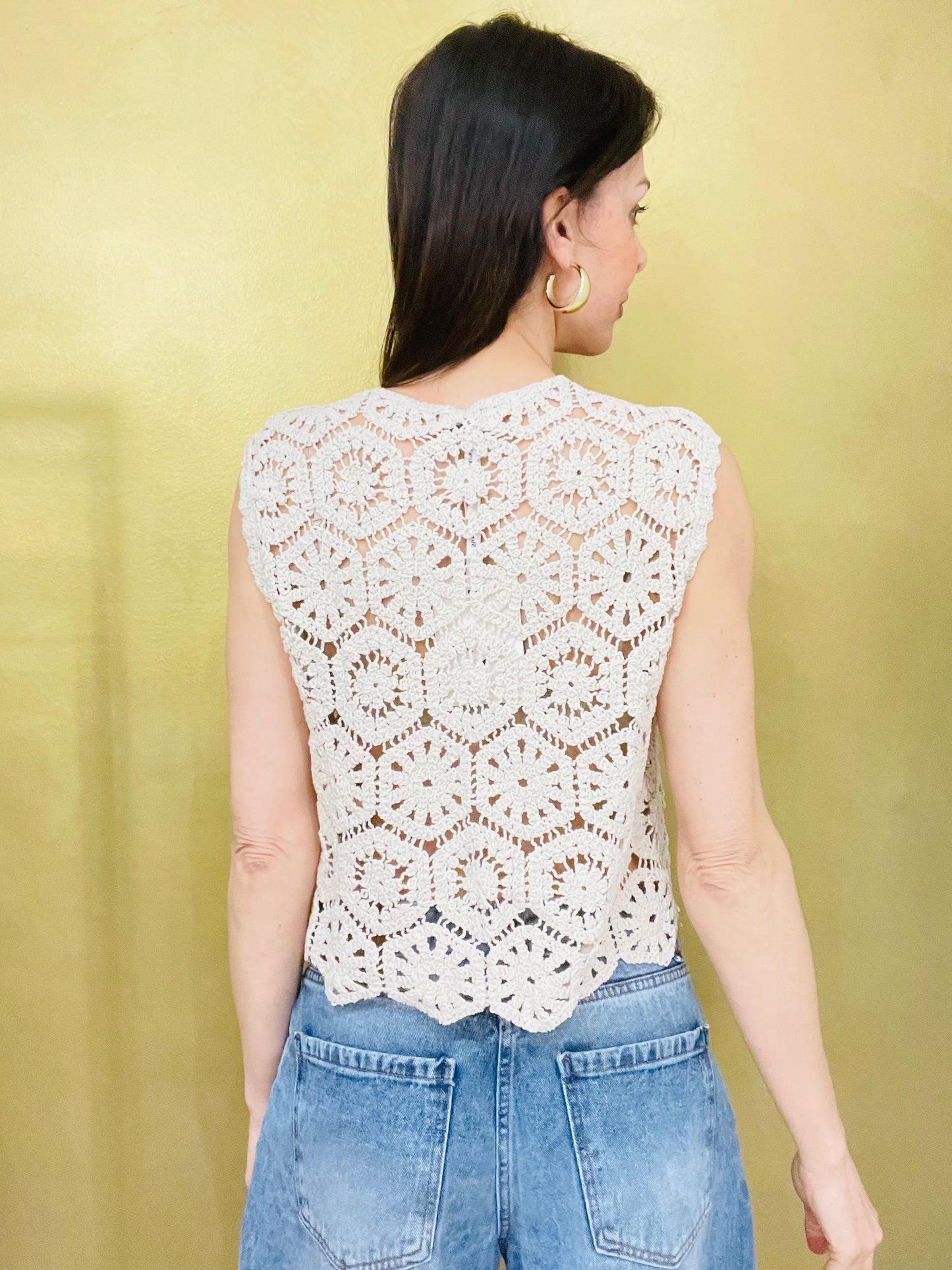 GILET CROCHET