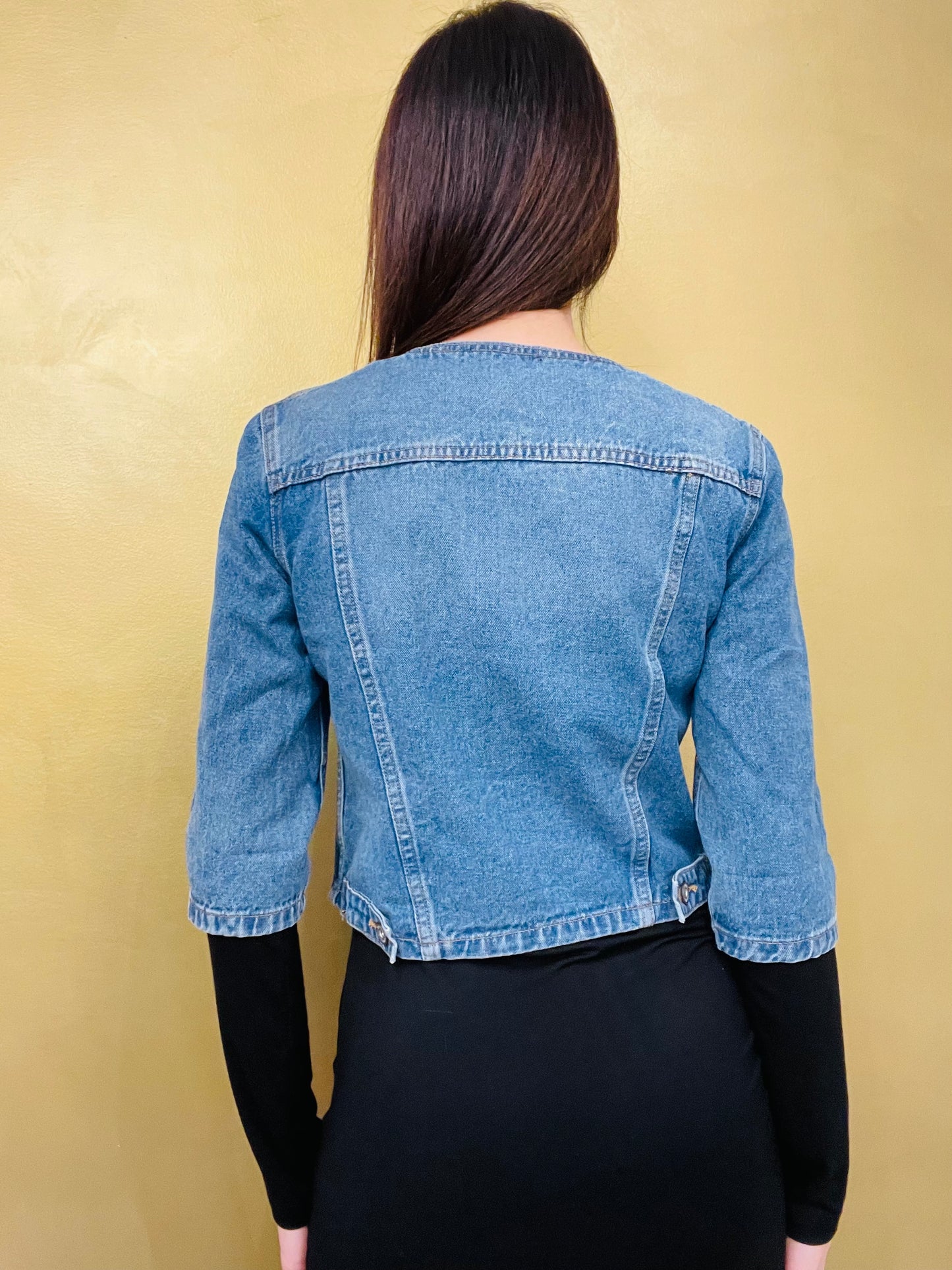 GIACCA JEANS CROP