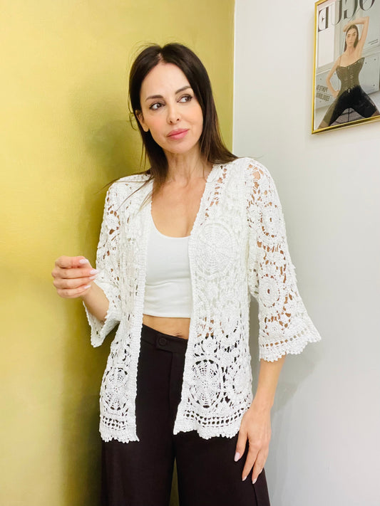 CARDIGAN CROCHET