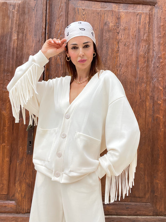 CARDIGAN TUTA FRANGE
